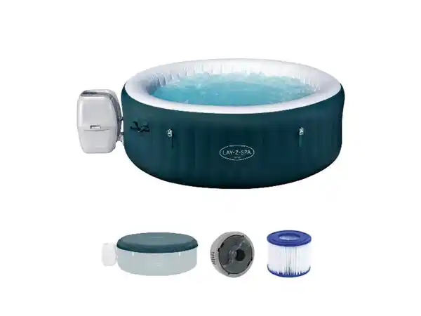 Bild 2 von Bestway Lay-Z Spa Miami Energy Whirlpool, Grün, Ø 196 x 66 cm