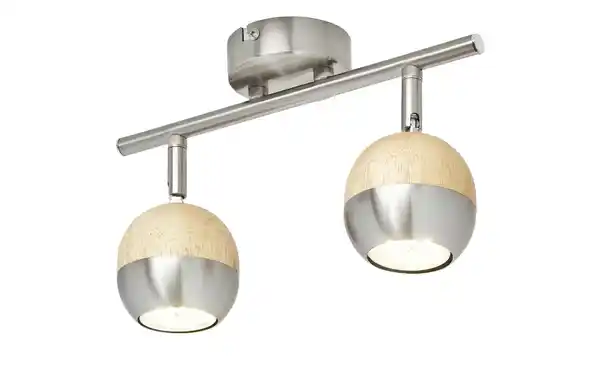 Bild 4 von KHG LED-Spot, 2-flammig mit Holz