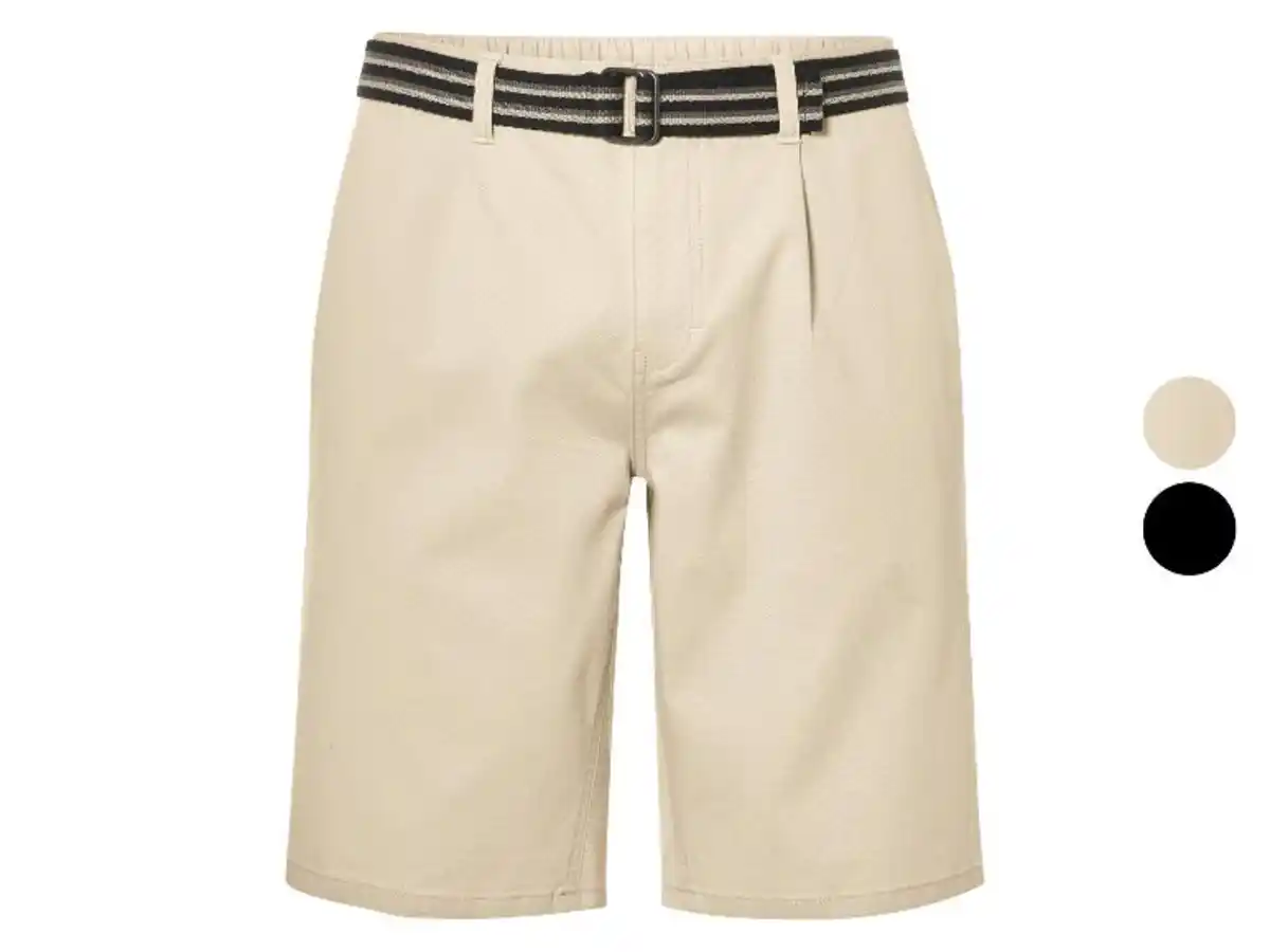 Bild 2 von LIVERGY® Herren Shorts, mit abnehmbarem Gürtel