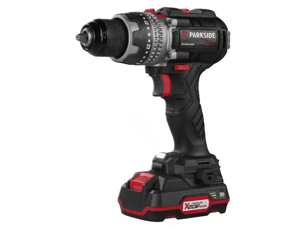 Bild 1 von PARKSIDE PERFORMANCE® 20 V Akku-Bohrschrauber Starterset »PBSAP 20-Li A1«, mit Akku und Ladegerät,  2 Ah