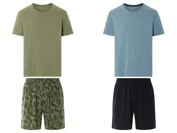 Bild 1 von LIVERGY® Herren Pyjama, mit hohem Baumwollanteil