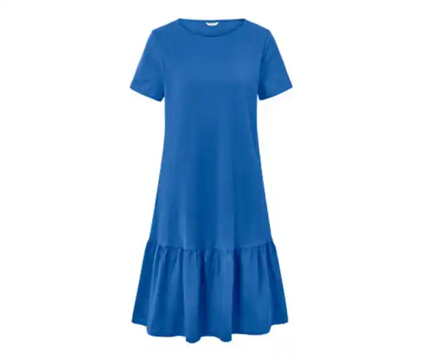 Bild 1 von Jerseykleid mit Volant, kobaltblau