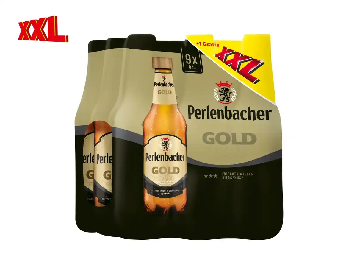 Bild 1 von Perlenbacher Gold Pils XXL