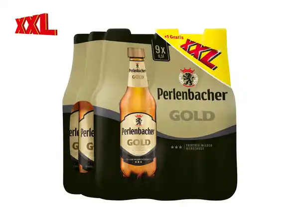 Bild 1 von Perlenbacher Gold Pils XXL