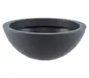 Bild 1 von Dehner Kunststoff-Schale Miami, rund, anthrazit, ca. Ø52/H20 cm