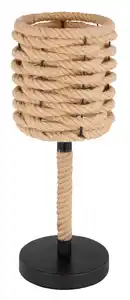 Tischleuchte Halia in Braun max. 40 Watt, Braun