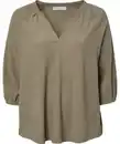 Bild 1 von Blusenshirt mit 3/4-Arm, Khaki