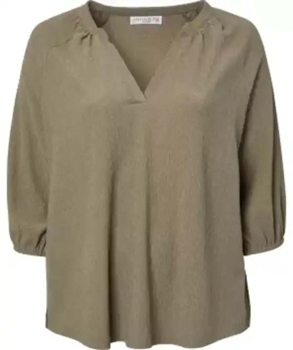 Bild 1 von Blusenshirt mit 3/4-Arm, Khaki