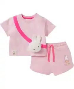 Miffy T-Shirt + Shorts, rosa