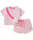 Bild 1 von Miffy T-Shirt + Shorts, rosa