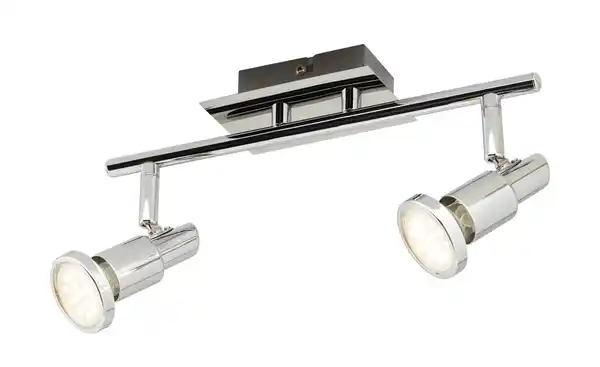 Bild 1 von KHG LED-Deckenstrahler chrom 2 Spots