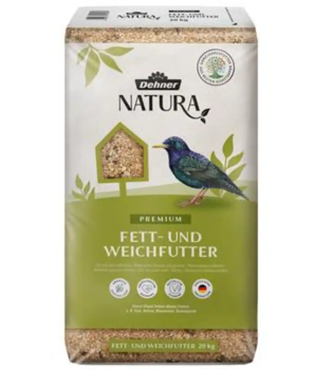 Bild 1 von Dehner Natura Premium Wildvogel Fett- und Weichfutter