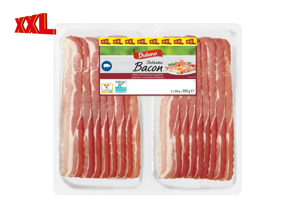 Bild 1 von Dulano Delikatess Bacon XXL
