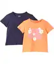 Bild 1 von Coole T-Shirts, apricot/dunkelblau