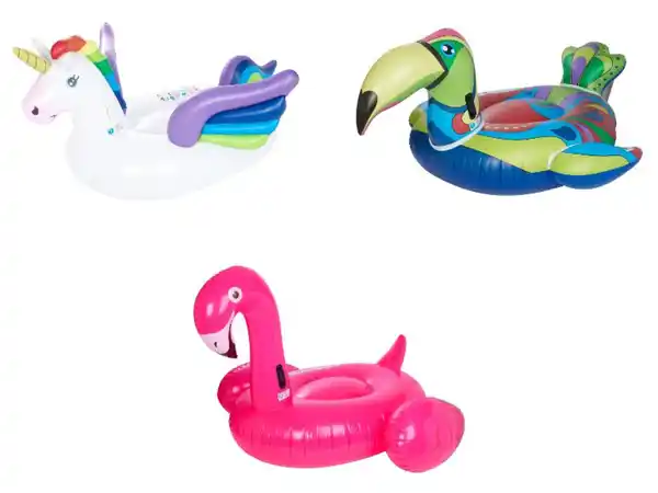 Bild 2 von CRIVIT Aufblasbarer Tukan / Aufblasbarer Flamingo / Aufblasbares Einhorn, inkl. 2 Reparaturflicken