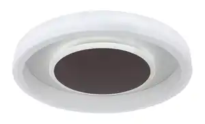 Deckenleuchte Goffi in Weiß max. 40 Watt Deckenlampe, Braun, Opal, Weiß
