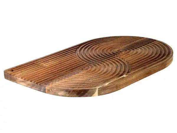 Bild 3 von Bergner Schneidebrett, mit Musterschnitzung