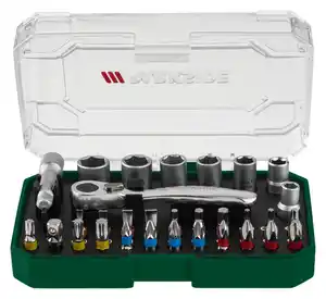 PARKSIDE® Bit- und Steckschlüssel-Set mit Ratsche, 31-teilig