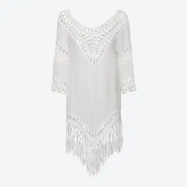 Bild 2 von Damen-Strandkleid in Crochet-Optik
