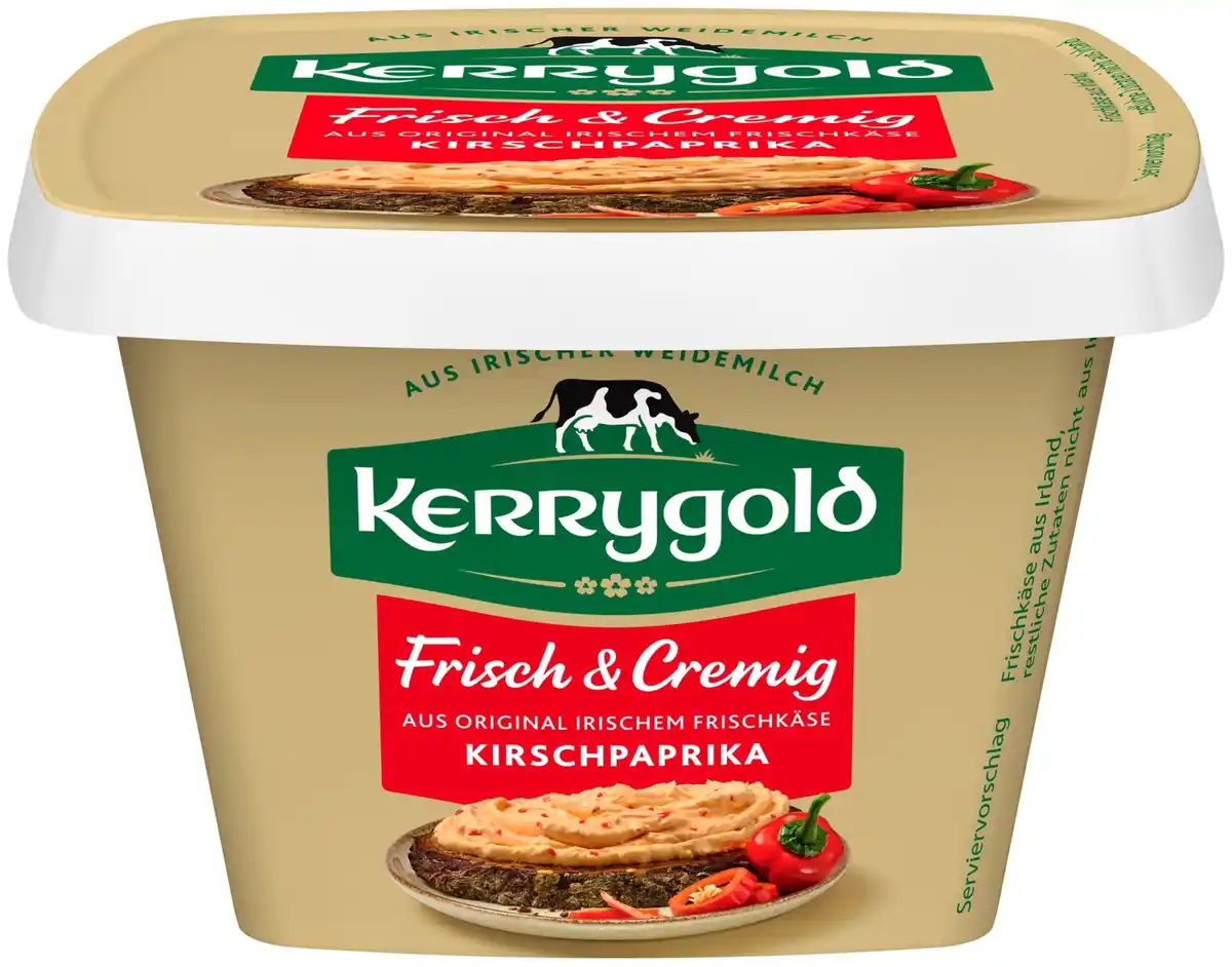Bild 1 von KERRYGOLD Frischkäse 150 g, Kirschpaprika