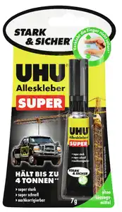 UHU Alleskleber »SUPER Stark & Sicher«, 7-g-Tube