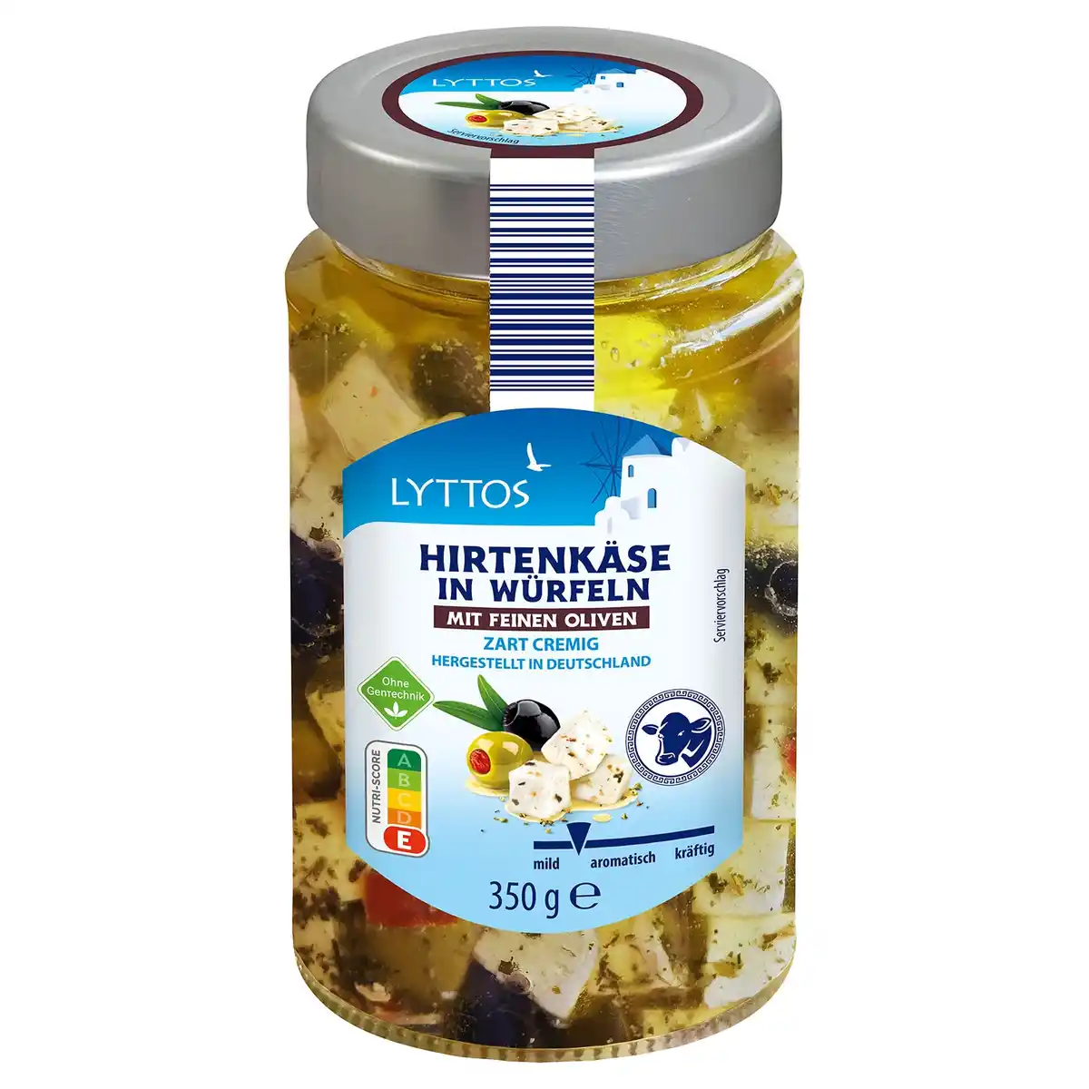 Bild 1 von Weisskäse in Würfeln 350 g, Oliven