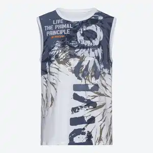 Herren-Muskelshirt mit Frontaufdruck