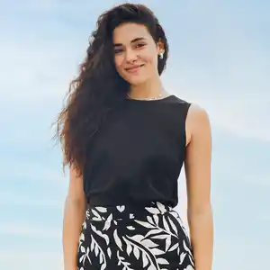 Damen-Bluse aus Viskose