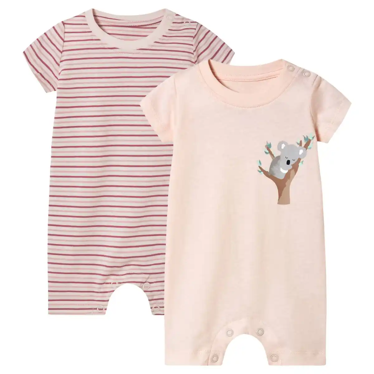 Bild 1 von KUNIBOO® Baby-Schlafoveralls, 2-St.-Packg.