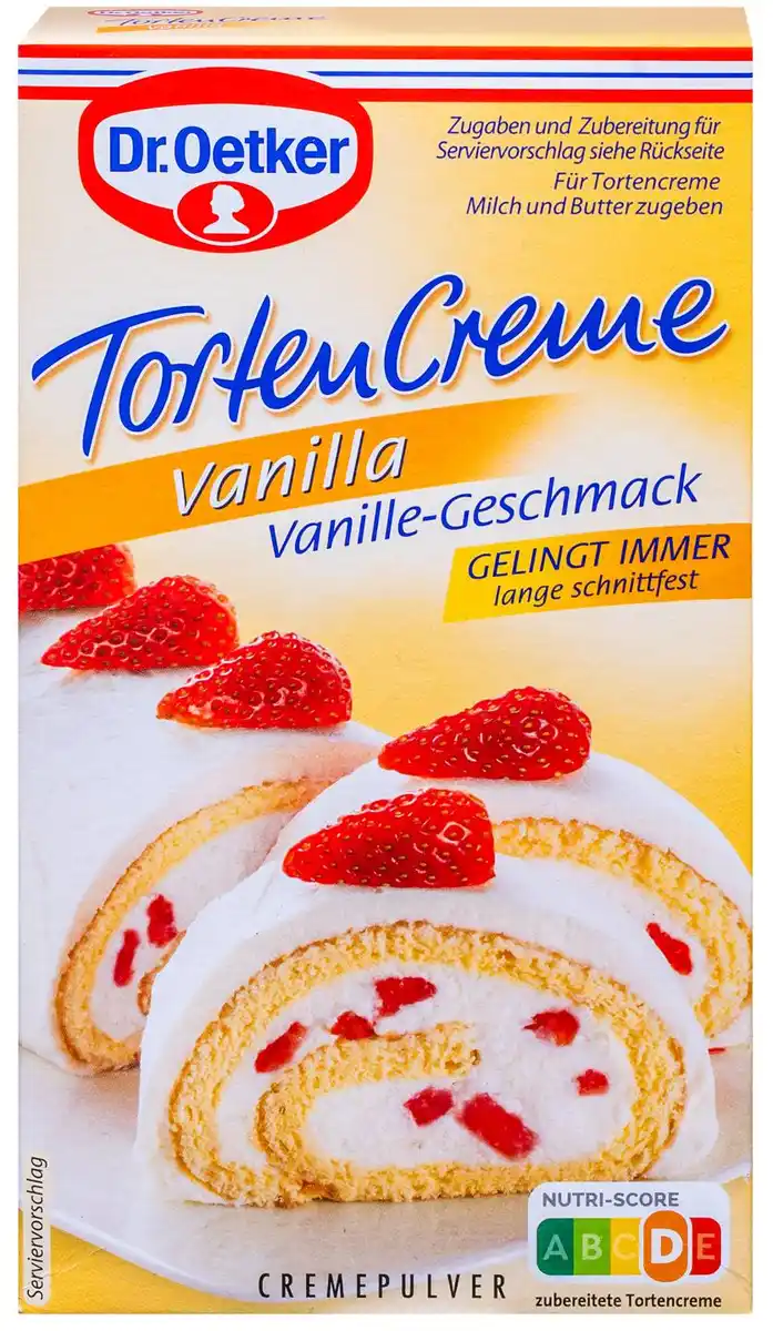 Bild 1 von DR. OETKER Tortencreme, 100 - 150-g-Packg.