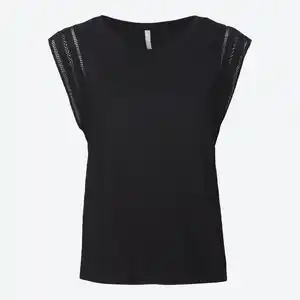 Damen-T-Shirt mit Spitze