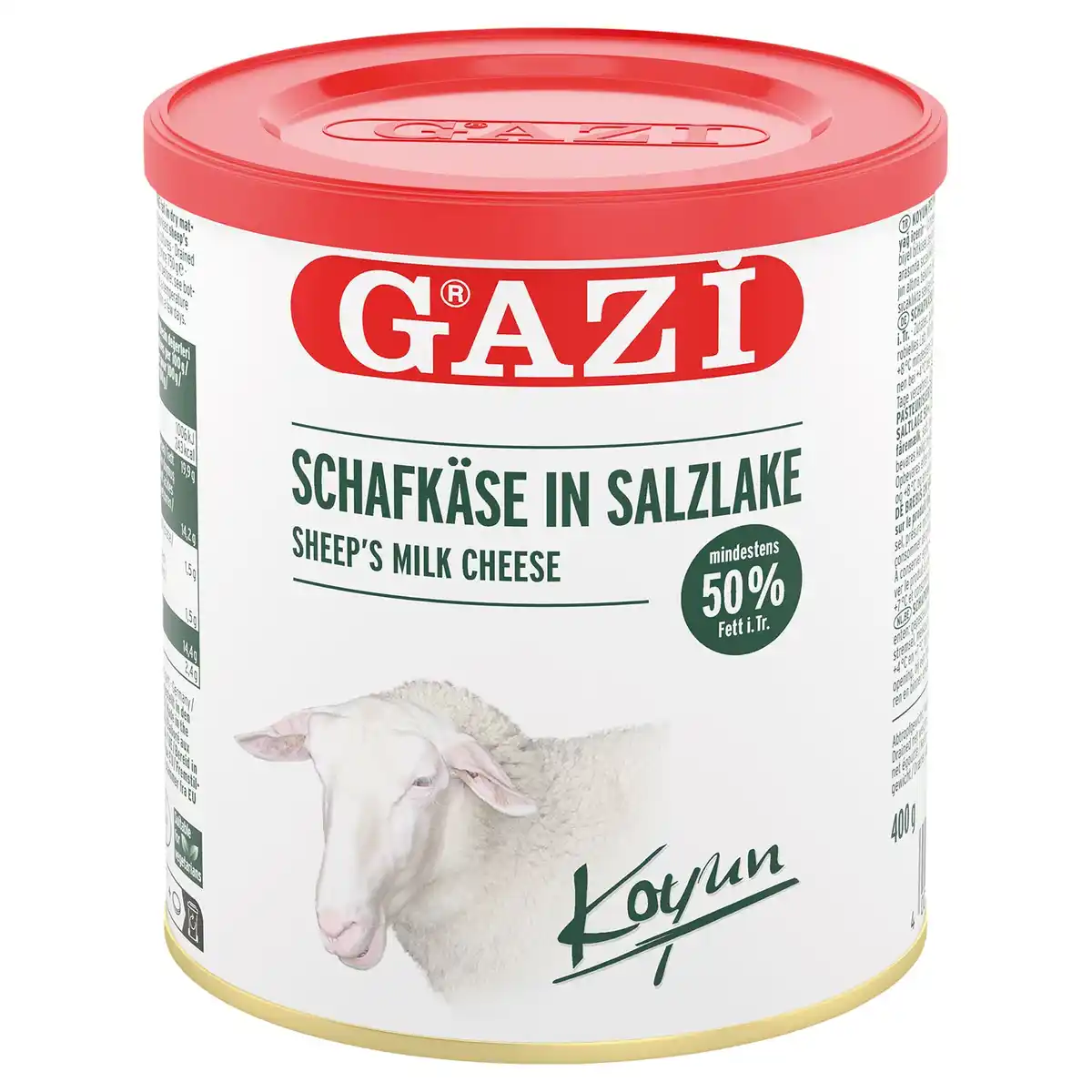 Bild 1 von GAZI Schaf- und Ziegenkäse 400 g, Schafskäse