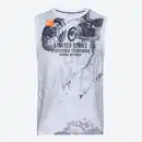 Bild 3 von Herren-Muskelshirt mit Frontaufdruck