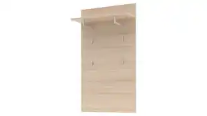 Wandgarderobe Paneel Riva Eiche 80 x 138 cm - SANTORIN