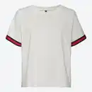 Bild 2 von Damen-T-Shirt mit Streifenborte