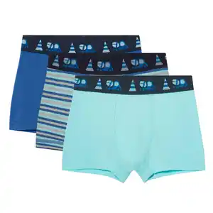 KUNIBOO® Kinder-Retroboxer, 3-St.-Packg.