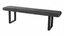 Bild 1 von Sitzbank 180 cm Microfaser anthrazit Bank - TARA