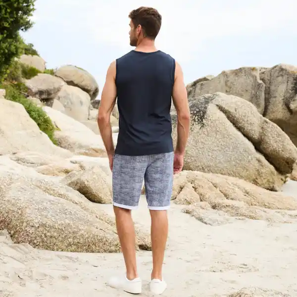 Bild 4 von Herren-Bermudas aus reiner Baumwolle