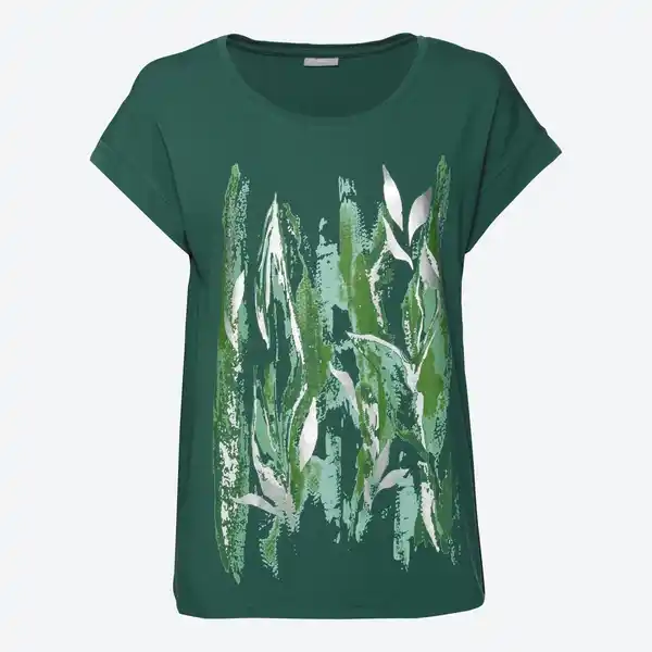 Bild 1 von Damen-T-Shirt mit Viskose