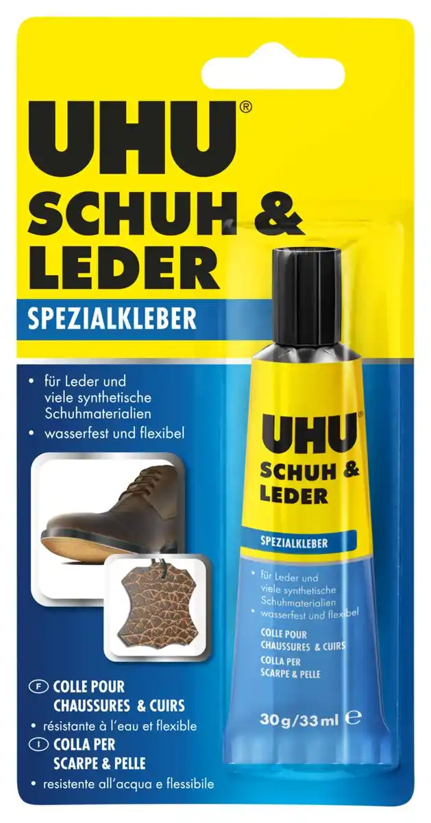 Bild 1 von UHU Spezialkleber »SCHUH & LEDER«, 30-g-Tube