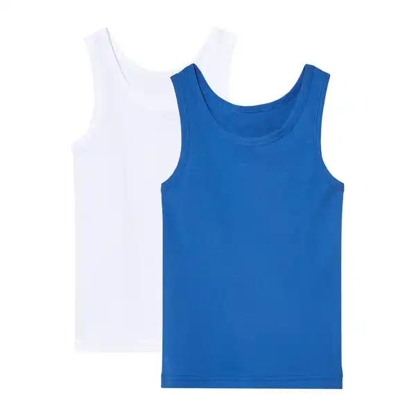 Bild 1 von KUNIBOO® Kinder-Unterhemden, 2-St.-Packg.
