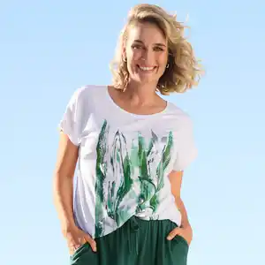 Damen-T-Shirt mit Viskose