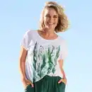 Bild 1 von Damen-T-Shirt mit Viskose