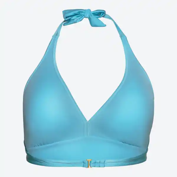 Bild 4 von Damen-Bikini-Oberteil in glänzendem Design