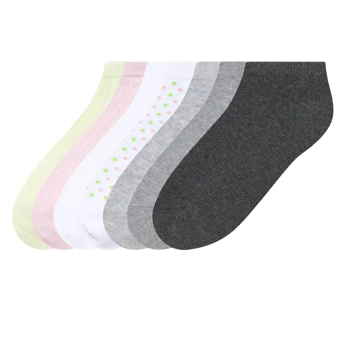 Bild 1 von HIP&HOPPS® Kinder-Sneakersocken, 7 Paar