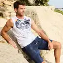 Bild 4 von Herren-Bermudas mit elastischem Bund und Kordelzug