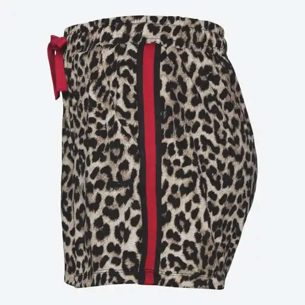 Bild 4 von Damen-Shorts mit Streifenborte und Leo-Muster