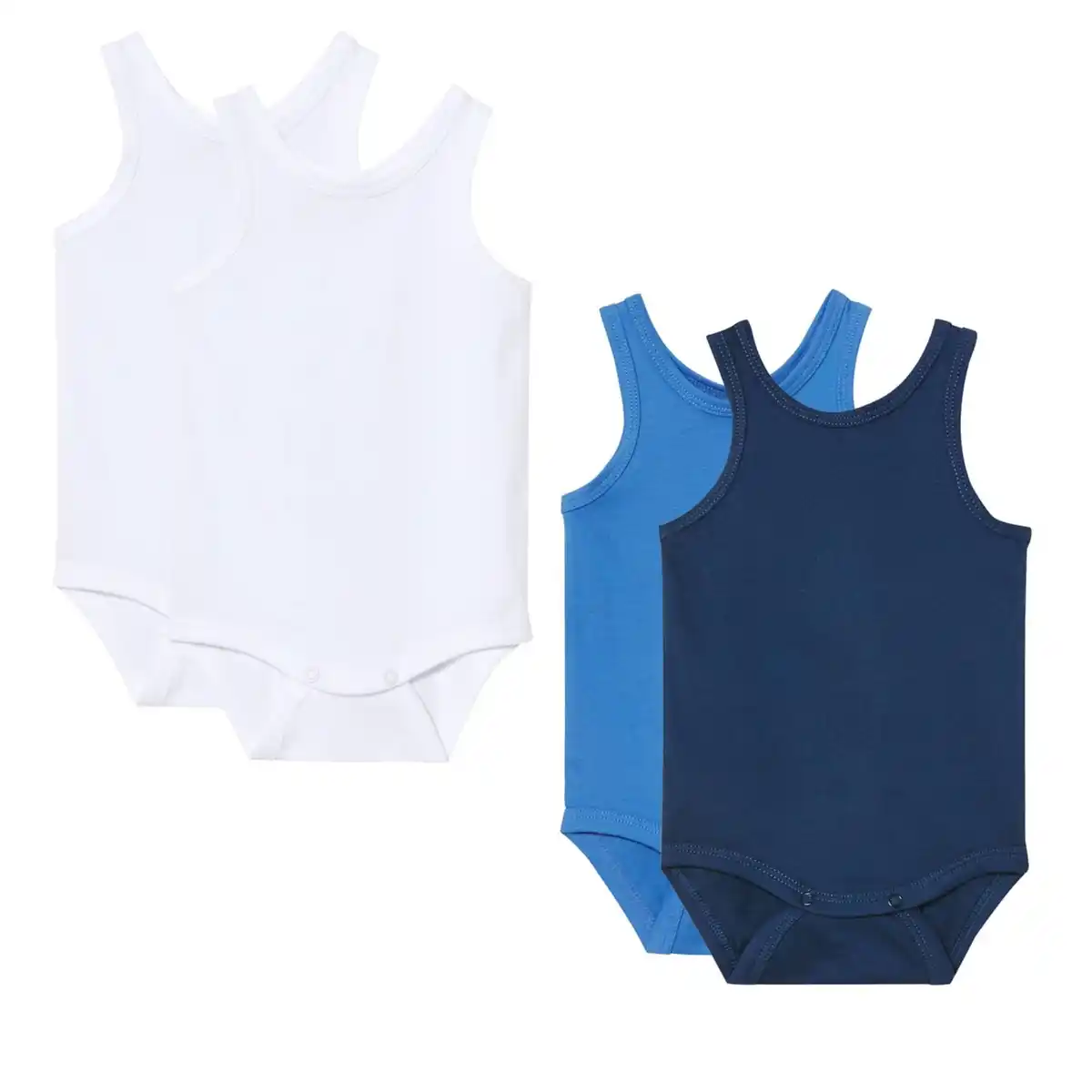 Bild 1 von KUNIBOO® Baby-Bodys, 2-St.-Packg.