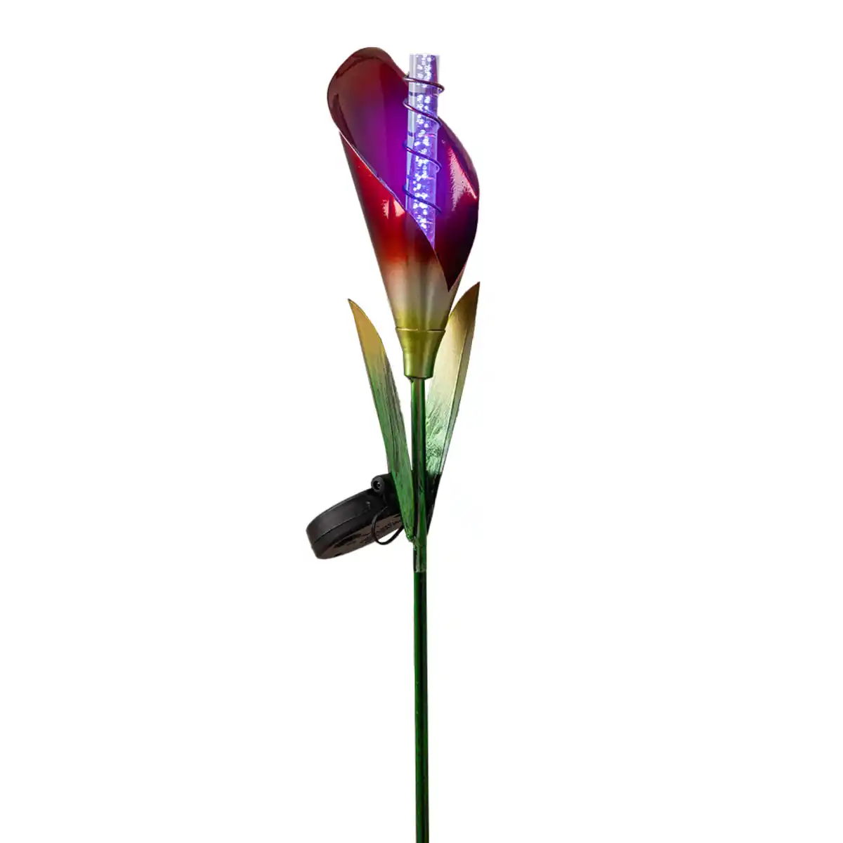 Bild 1 von LED-Solar-Gartenstecker "Calla" - Rot