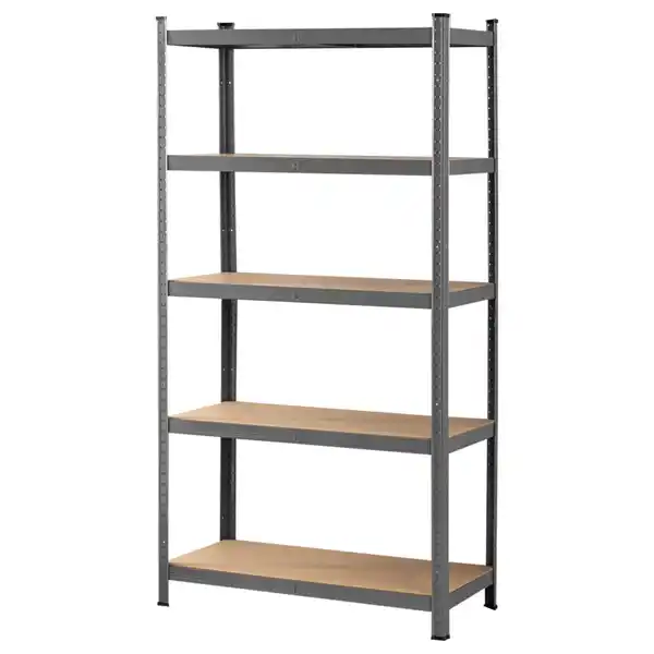 Bild 2 von Schwerlastregal, 5 Ablagen je 175kg belastbar, 180 x 90 x 45cm